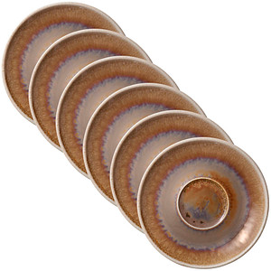 4029793461764 - 6 HEART & SOUL Untertassen Perfect Match Oyster braun 160 cm 4029793461764 HEART & SOUL 6 Stück