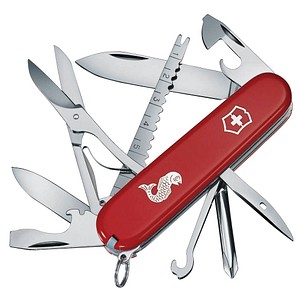 7611160100467 - Fisherman Schweizer Taschenmesser rot 7611160100467 VICTORINOX