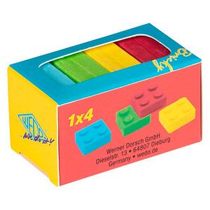 4003801872346 - 5994799 Radierer Baustein 4ST sortiert 4003801872346 4 Stück