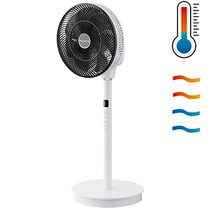Rowenta QV5040 Turbo Twist Silence Ventilator und Heizlüfter 36 W