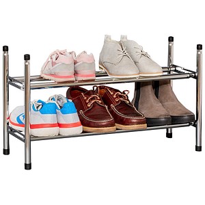 LOVE !T STORE !T Teleskop-Schuhregal LOFT schwarz 64,0 – 118,0 x 23,0 x 37,0 cm, 1 St.