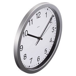 4047443517609 - hama Wanduhr Mallorca weiß silber Kunststoff Ø 300 cm 4047443517609 - hama Wanduhr Mallorca weiß silber Kunststoff Ø 300 cm