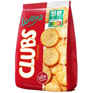 Clubs Cracker 200G - Fein Gesalzene Cracker - Ideal Für Käse - Knackiger Snack - Geselligkeit. Fein Gesalzene Cracker - Image 2
