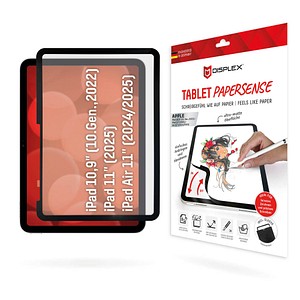 DISPLEX PAPERSENSE für iPad 10,9''/11", iPad Air 11" wieder ablösbare Schreib- und Zeichenfolie mit Paper Feeling für ein Schreibgefühl wie auf Papier