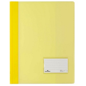 4005546969152 - Schnellhefter DURALUX 979268004 A4 überbreit gelb Polyvinylchlorid (PVC) Vorderdeckel transparent 4005546969152 10 Stück