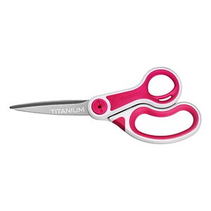 Schere Straight Carbo Titanium pink