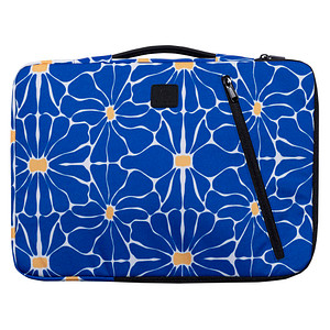 3130630173533 - Laptophülle Flower Kunstfaser blau bis 406 cm (16 Zoll) 3130630173533 Exacompta 3130630173533 - Laptophülle Flower Kunstfaser blau bis 406 cm (16 Zoll) 3130630173533 Exacompta