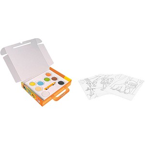 JOVI Bastelset Play & Fun Sand Painting Kit Animals mehrfarbig
