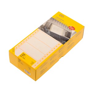 6.000 AVERY Zweckform Computer-Endlosetiketten 5101 weiß
