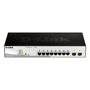 D-Link DGS-1210-08P/E Switch 10-fach