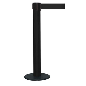RS-GUIDESYSTEMS Absperrpfosten GLA 85 schwarz, 1 St.