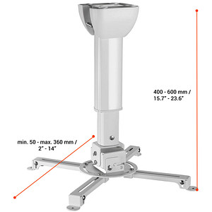 4260094730375 - Beamer-Deckenhalterung MultiCel 4060 Pro weiß 4260094730375 celexon