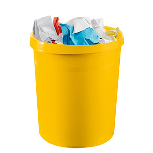 HAN Grip Papierkorb 18,0 l gelb, 1 St.