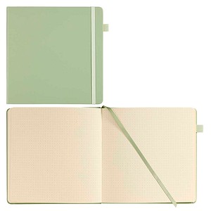 Sakura Notizbuch quadratisch punktkariert, pale patina Hardcover 160 Seiten, 1 St.