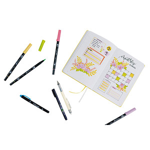 4003198950290 - Tombow Creative Journaling Kit BRIGHT inkl Notizbuch