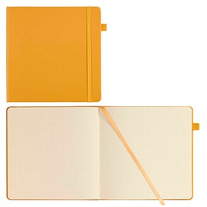 Sakura Notizbuch quadratisch punktkariert, japanischer kerrie Hardcover 160 Seiten, 1 St.