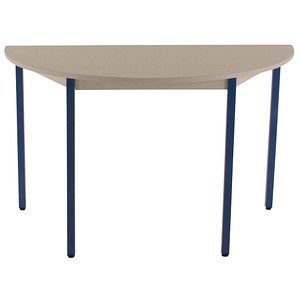 3700245510407 - Schreibtisch 120DRGBL 65-130cm (H) 120x60cm (BxT) halbrund grau   blau 3700245510407 SODEMATUB