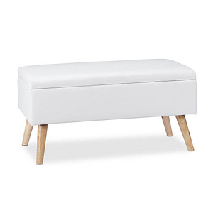 4052025934057 - Sitztruhe 10025734_49 weiß Holz 800 cm 4052025934057 relaxdays