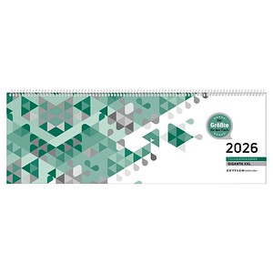 4069095000421 - Querkalender 126-0013 Giganta 1 Woche   2 Seiten 422x148cm (BxH) 2026 4069095000421 Zettler