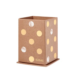 4008110574394 - herlitz Stifteköcher Pure Glam aus Hartpappe rechteckig mit geprägtem Packpapierbezug - 1 Stück (50021826) 4008110574394 - herlitz Stifteköcher Pure Glam aus Hartpappe rechteckig mit geprägtem Packpapierbezug - 1 Stück (50021826)