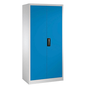 4062084609230 - CP Stahlschrank C 2000 Acurado 9280-000 S10745 lichtgrau lichtblau 930 x 500 x 1950 cm aufgebaut