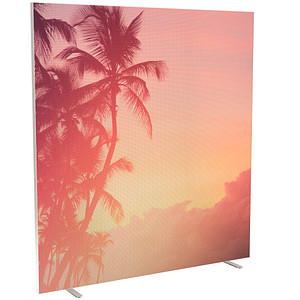PAPERFLOW Trennwand easyScreen Tropical, 61289 bunt 160,0 x 173,4 cm, 1 St.