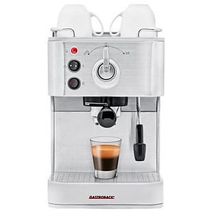 GASTROBACK® Design Espresso Plus Siebträgermaschine silber