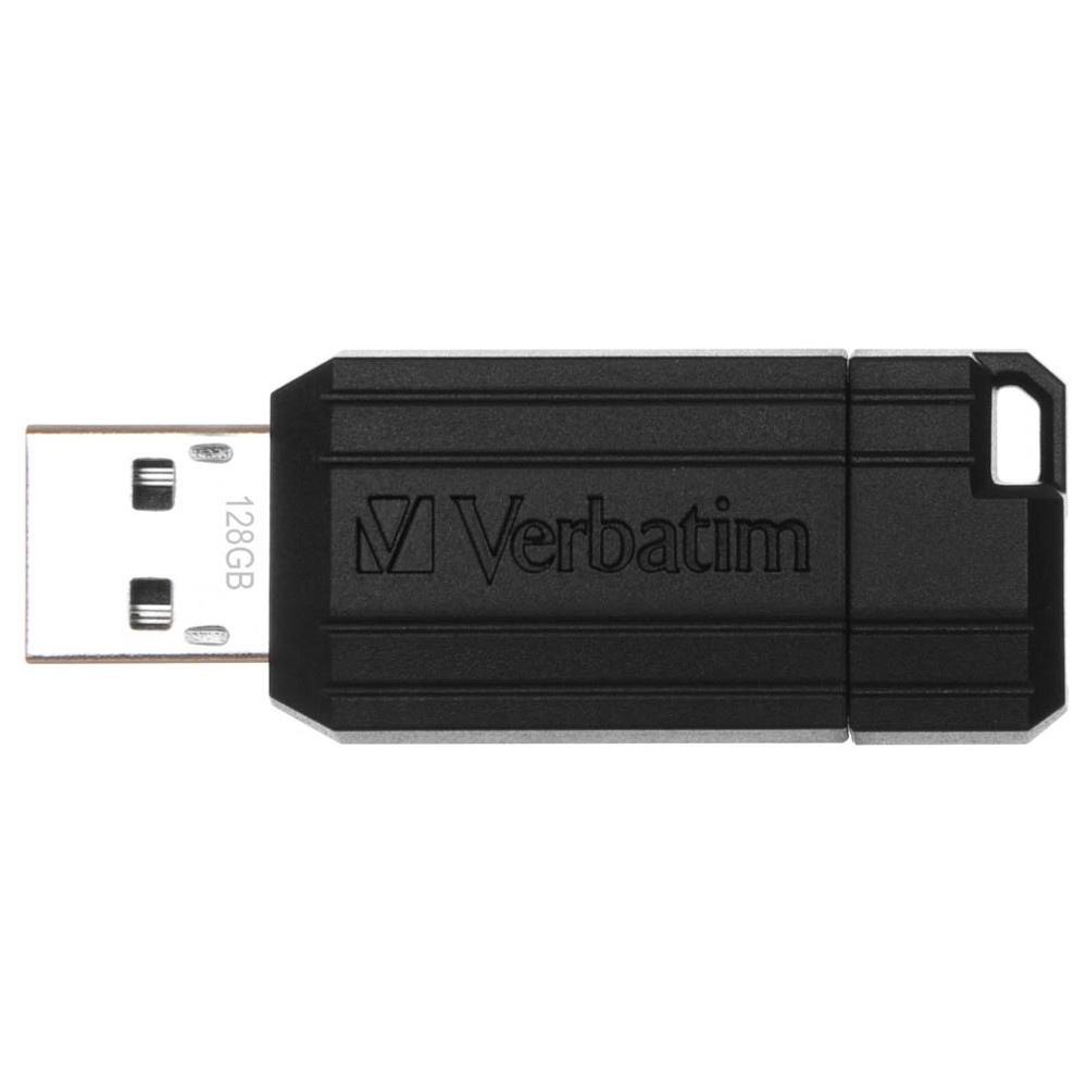 Verbatim USB-Stick PinStripe schwarz 128 GB
