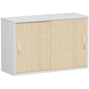 4038933487045 - Schiebetürenschrank Flex S-312253-AL lichtgrau ahorn 1 Fachboden 1200 x 425 x 798 cm 4038933487045 - Schiebetürenschrank Flex S-312253-AL lichtgrau ahorn 1 Fachboden 1200 x 425 x 798 cm
