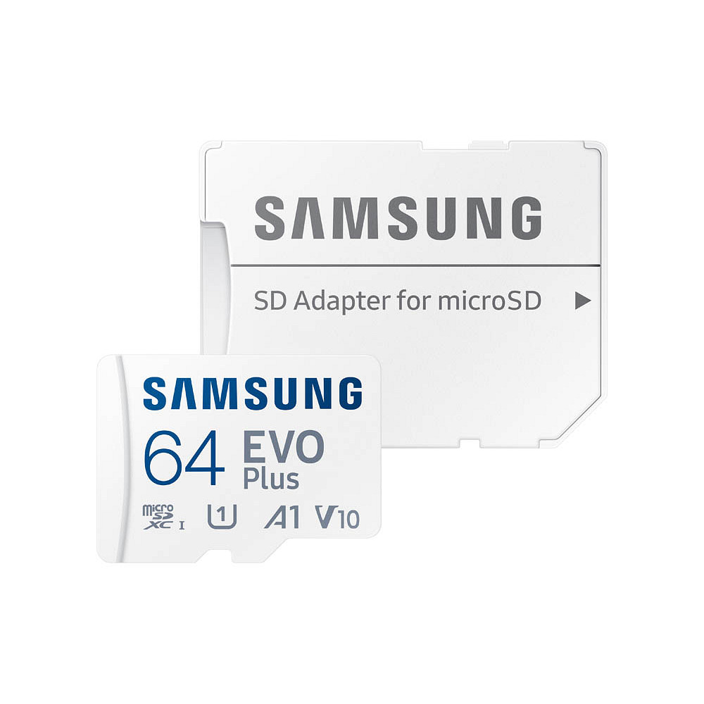 SAMSUNG Speicherkarte microSD EVO PLUS 64 GB