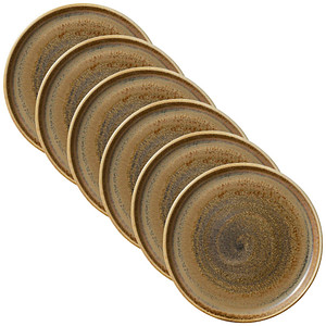 4029793461986 - 6 HEART & SOUL Dessertteller Perfect Match Cumin hellbraun 210 cm 4029793461986 HEART & SOUL 6 Stück