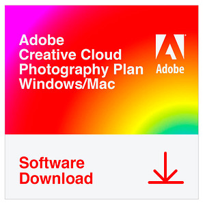 Image of Adobe Creative Cloud Photography Plan Software Vollversion (Download-Link)