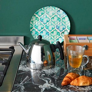 8711871037171 - Teekanne BREDEMEIJER Classic Kannen Gr 12 l silberfarben (edelstahlfarben) Kaffeekannen Teekannen und Milchkannen Edelstahl