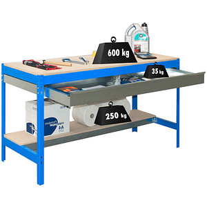 8435104932599 - Simonrack Werkbank KIT SIMONWORK BT0 BOX 1200 blau 1 Schublade 1200 x 760 x 842 cm 8435104932599 - Simonrack Werkbank KIT SIMONWORK BT0 BOX 1200 blau 1 Schublade 1200 x 760 x 842 cm