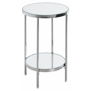 4001070522849 - Beistelltisch Glas silber 280 x 280 x 460 cm 4001070522849 HAKU Möbel