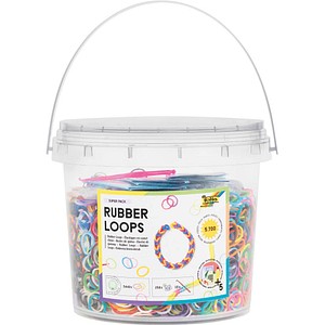 4001868147254 - Gummifaden Rubber Loops mehrfarbig 5700 St