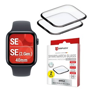 DISPLEX® Smartwatch Glass Display-Schutzgläser für Smartwatch, 2 St.