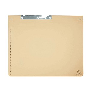 25 Exacompta Pendelhefter Karton chamois 25 Exacompta Pendelhefter Karton chamois