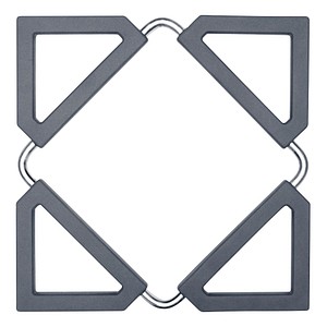 4019889143124 - Untersetzer grau 125 x 125 cm 4019889143124 - Untersetzer grau 125 x 125 cm