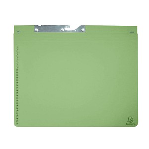25 Exacompta Pendelhefter Karton grün DIN A4