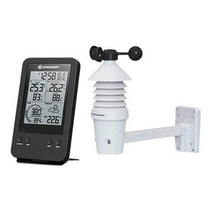 4007922051369 - Profi Windmesser 3-in-1 7002531 Funk-Wetterstation Vorhersage für 12 bis 24 Stunden