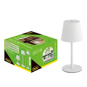 Idena 50124 Touch LED Tischlampe weiß