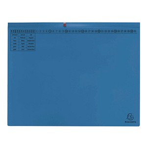 4010913703079 - Hängehefter Exacompta für 2 x Linksheftung gefalzt Dehnfalte Organisationsdruck Blauer Engel Recycling-Karton blau 25 Stück 4010913703079 - Hängehefter Exacompta für 2 x Linksheftung gefalzt Dehnfalte Organisationsdruck Blauer Engel Recycling-Karton blau 25 Stück