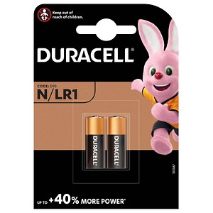 2 DURACELL Batterien LR1 Lady N 1,5 V