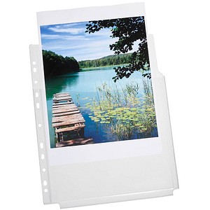 4022755927216 - Prospekthüllen 60305 A4 transparent genarbt oben offen 018mm 4022755927216 5 Stück