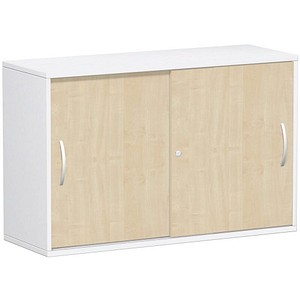 4038933487052 - Schiebetürenschrank Flex S-312253-AW weiß ahorn 1 Fachboden 1200 x 425 x 798 cm