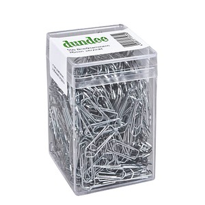 4250073735330 - Büroklammern silber glanzverzinkt 500 St 4250073735330 - Büroklammern silber glanzverzinkt 500 St