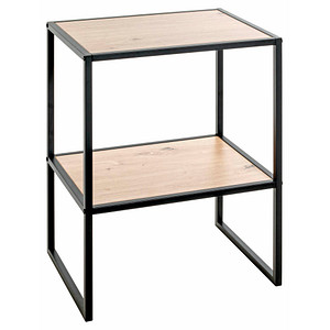 4001070524218 - Beistelltisch Holz eiche schwarz 450 x 350 x 600 cm 4001070524218 HAKU Möbel 4001070524218 - Beistelltisch Holz eiche schwarz 450 x 350 x 600 cm 4001070524218 HAKU Möbel