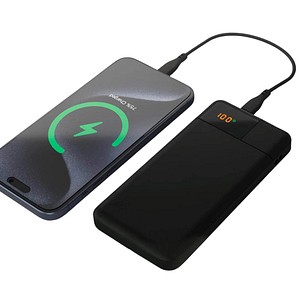 Aqiila® POWERBIRD B10 Powerbank 10.000 mAh schwarz