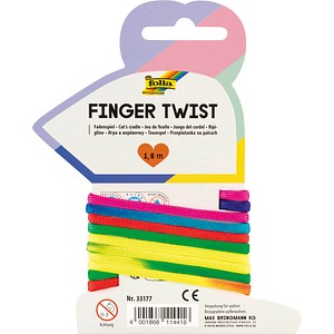 4001868114416 - Fadenschnur FingerTwist 160 cm regenbogenfarben